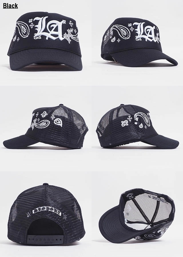 DROP OUT NEW YORK NYC メッシュキャップ トラッカーハット メンズ レディース ブラック 黒 帽子 小物 スナップバック フリーサイズ ドロップアウト ニューヨーク LA CHR DROP OUT NEW YORK NYC メッシュキャップ トラッカーハット メンズ レディース ブラック 黒 帽子 小物 スナップバック フリーサイズ ドロップアウト ニューヨーク LA CHR