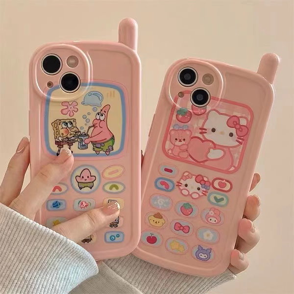 HIGHCHEEKS キティ iPhone15ケース 韓国 かわいい キティ iphoneケース キティちゃん iphone15 ケース