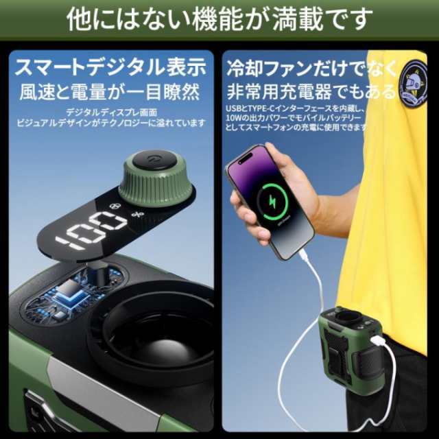 扇風機 4WAY!多機能ベルトファン 小型 携帯扇風機 腰掛け扇風機 首かけ 100段階風量 ジェットファン 充電式 静音 強風 ワークマン 熱中症対策 通勤通学 屋外作業 アウトドア436 扇風機 4WAY!多機能ベルトファン 小型 携帯扇風機 腰掛け扇風機 首かけ 100段階風量 ジェットファン 充電式 静音 強風 ワークマン 熱中症対策 通勤通学 屋外作業 アウトドア436