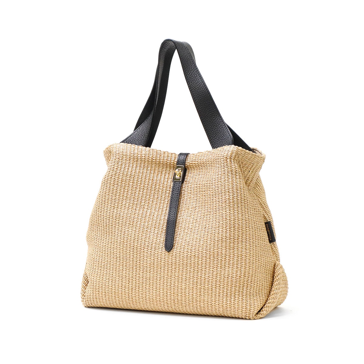 正規品 トートバッグ レディース トート かごバッグ 軽量 ブランド 女性 おしゃれ 肩掛け 本革 レザー かわいい B5 SANDRO イタリアンラフィアシート Lサイズ V-8908