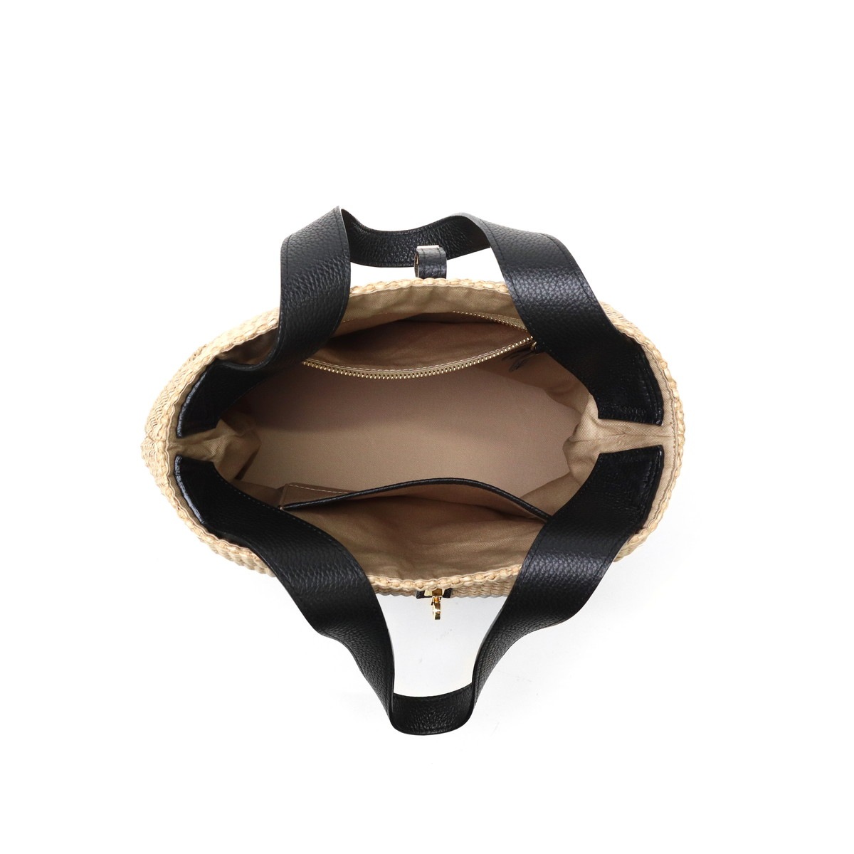 正規品 トートバッグ レディース トート かごバッグ 軽量 ブランド 女性 おしゃれ 肩掛け 本革 レザー かわいい B5 SANDRO イタリアンラフィアシート Lサイズ V-8908