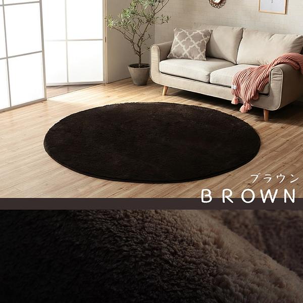 ラグ マット 絨毯 約185cm 丸 オリーブ 洗える 円形 滑りにくい 無地 床暖房 ホットカーペット対応 オールシーズン ラグ マット 絨毯 約185cm 丸 オリーブ 洗える 円形 滑りにくい 無地 床暖房 ホットカーペット対応 オールシーズン