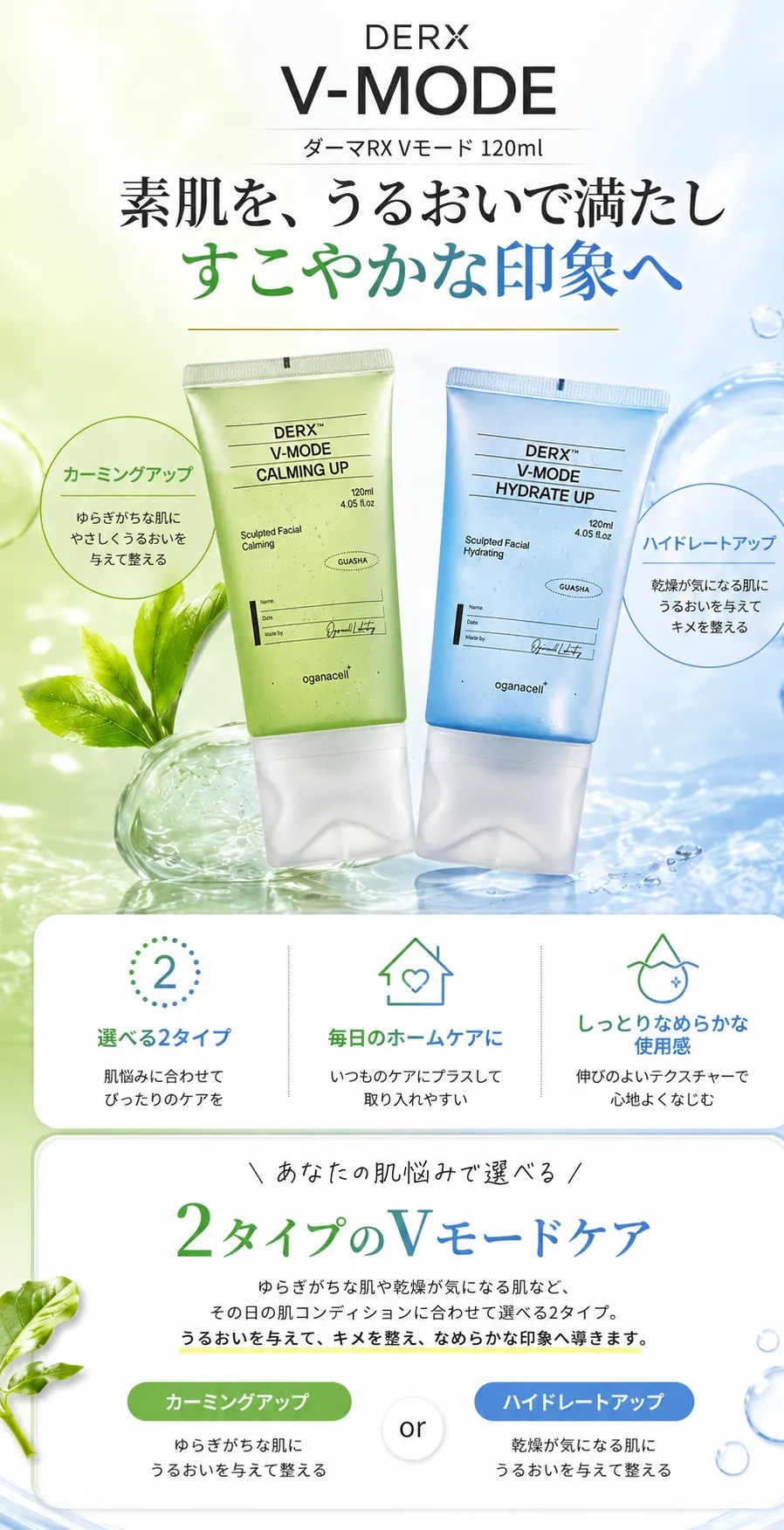 Qoo10] OGANACELL ダーマRX Vモード 120ml( カー