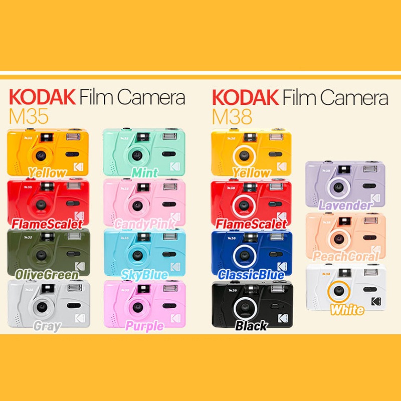 [Seventeen スングァン 使用] 正規品 M35 / M38 フィルムカメラ 韓国 レトロ