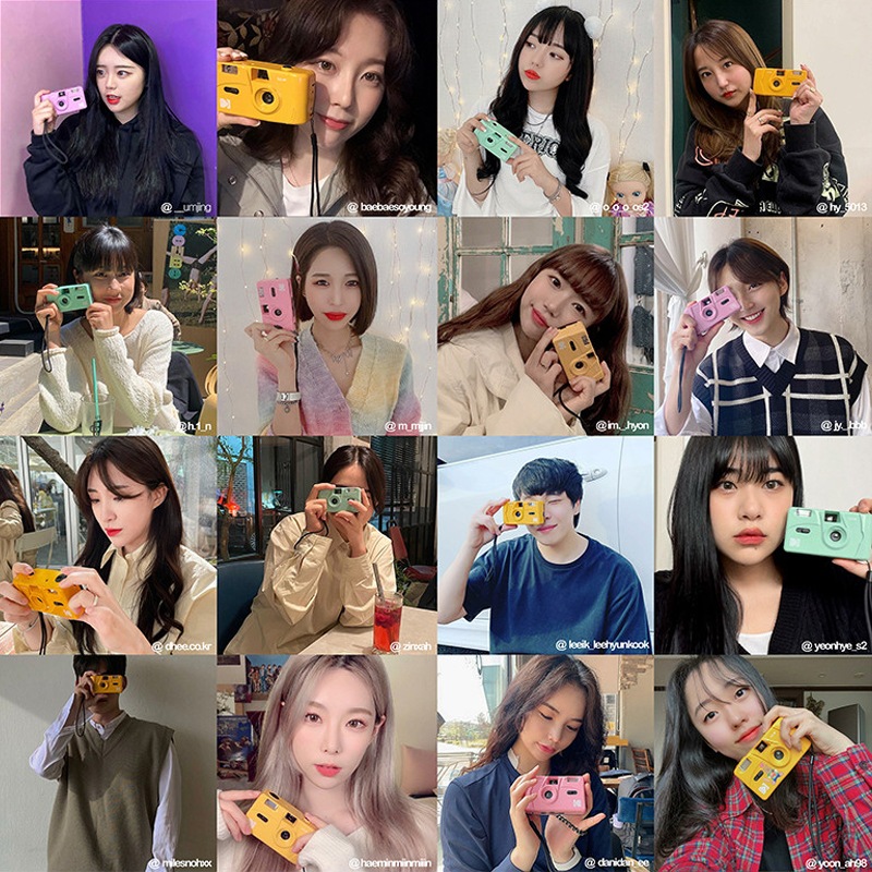 [Seventeen スングァン 使用] 正規品 M35 / M38 フィルムカメラ 韓国 レトロ