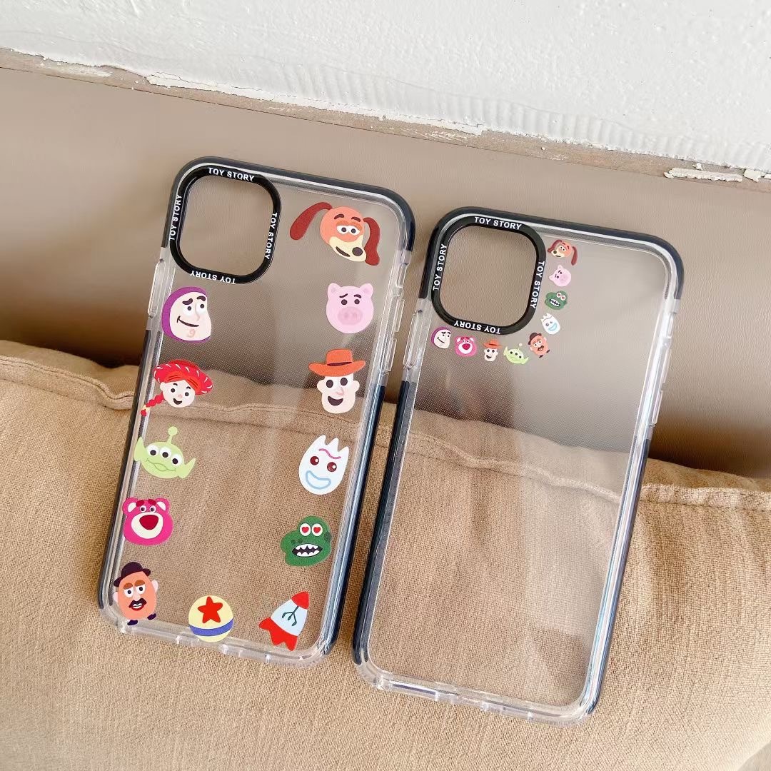 韓国トイストーリーシンプル透明かわいい携帯ケースiphone11ケースiphone12proケースiphone New Arrival Xs Xrケース Iphonexケースiphoneケースiphone8ケース Max