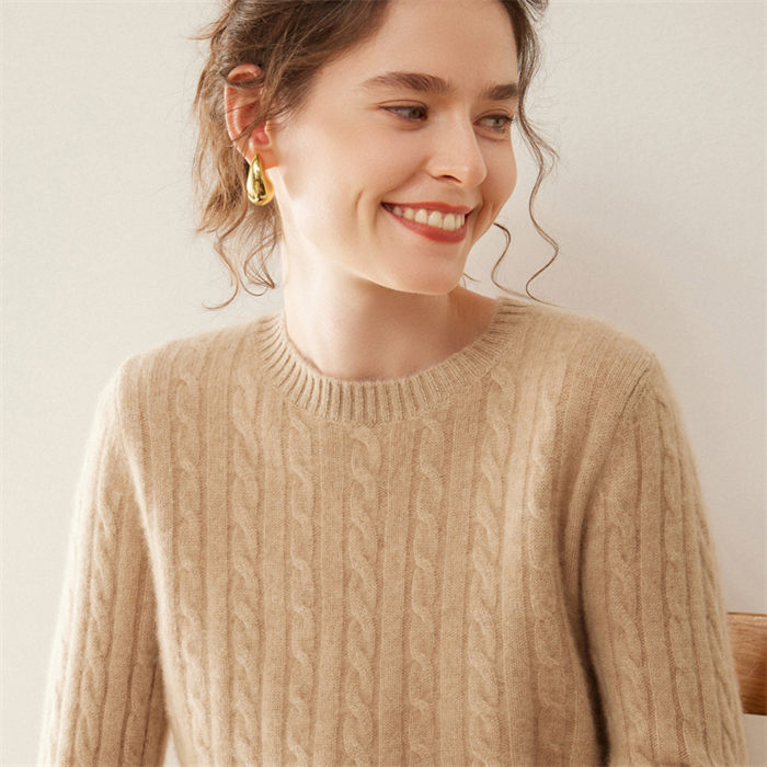カシミヤ カシミヤセーター レディース ニット トップス ケーブル編み 無地 丸首 シンプル 長袖 秋冬 上品 細見え効果 綺麗め 体型カバー 着回し 冷え性 保湿性 弾力性 高品質 厚手 20代 3 カシミヤ カシミヤセーター レディース ニット トップス ケーブル編み 無地 丸首 シンプル 長袖 秋冬 上品 細見え効果 綺麗め 体型カバー 着回し 冷え性 保湿性 弾力性 高品質 厚手 20代 3