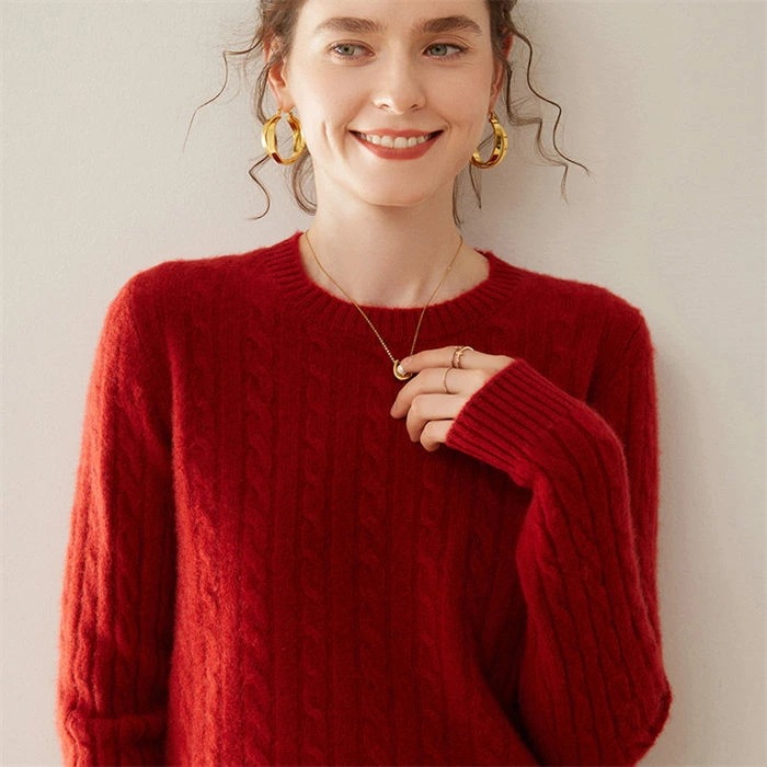 カシミヤ カシミヤセーター レディース ニット トップス ケーブル編み 無地 丸首 シンプル 長袖 秋冬 上品 細見え効果 綺麗め 体型カバー 着回し 冷え性 保湿性 弾力性 高品質 厚手 20代 3 カシミヤ カシミヤセーター レディース ニット トップス ケーブル編み 無地 丸首 シンプル 長袖 秋冬 上品 細見え効果 綺麗め 体型カバー 着回し 冷え性 保湿性 弾力性 高品質 厚手 20代 3