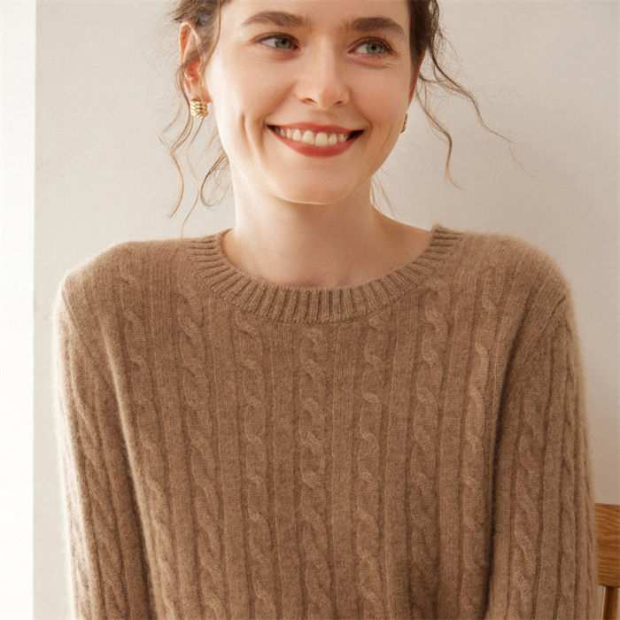 カシミヤ カシミヤセーター レディース ニット トップス ケーブル編み 無地 丸首 シンプル 長袖 秋冬 上品 細見え効果 綺麗め 体型カバー 着回し 冷え性 保湿性 弾力性 高品質 厚手 20代 3 カシミヤ カシミヤセーター レディース ニット トップス ケーブル編み 無地 丸首 シンプル 長袖 秋冬 上品 細見え効果 綺麗め 体型カバー 着回し 冷え性 保湿性 弾力性 高品質 厚手 20代 3