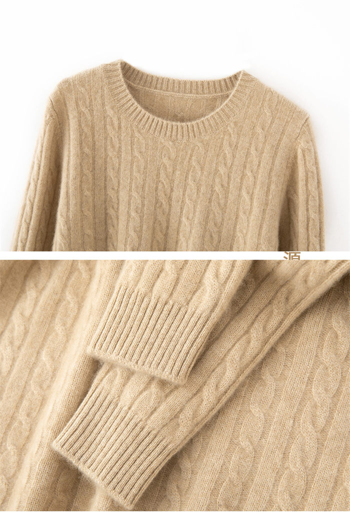 カシミヤ カシミヤセーター レディース ニット トップス ケーブル編み 無地 丸首 シンプル 長袖 秋冬 上品 細見え効果 綺麗め 体型カバー 着回し 冷え性 保湿性 弾力性 高品質 厚手 20代 3 カシミヤ カシミヤセーター レディース ニット トップス ケーブル編み 無地 丸首 シンプル 長袖 秋冬 上品 細見え効果 綺麗め 体型カバー 着回し 冷え性 保湿性 弾力性 高品質 厚手 20代 3