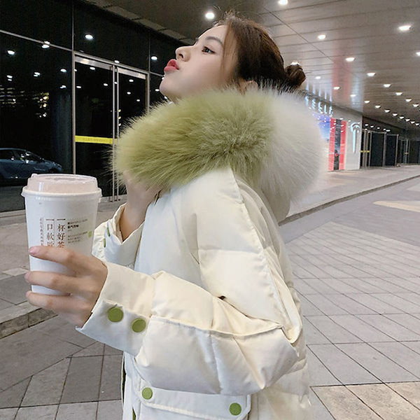 Qoo10] 綿入れ女性用冬服2024年新型韓国版港風