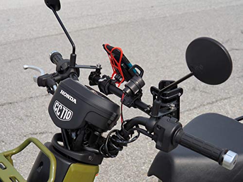 ワールドウォーク クロスカブ110(2018*)用マルチガジェットマウントバー mgb-40