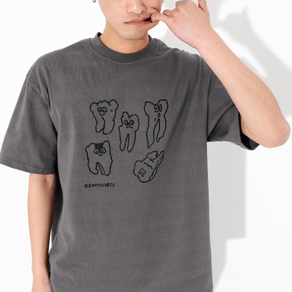 【 Man】韓国 1st ポップアップ Tシャツ白L＋キャップセット SPLR（SPLR）（メンズ）ボトルキャップ Tシャツ 2411-18113-00601
