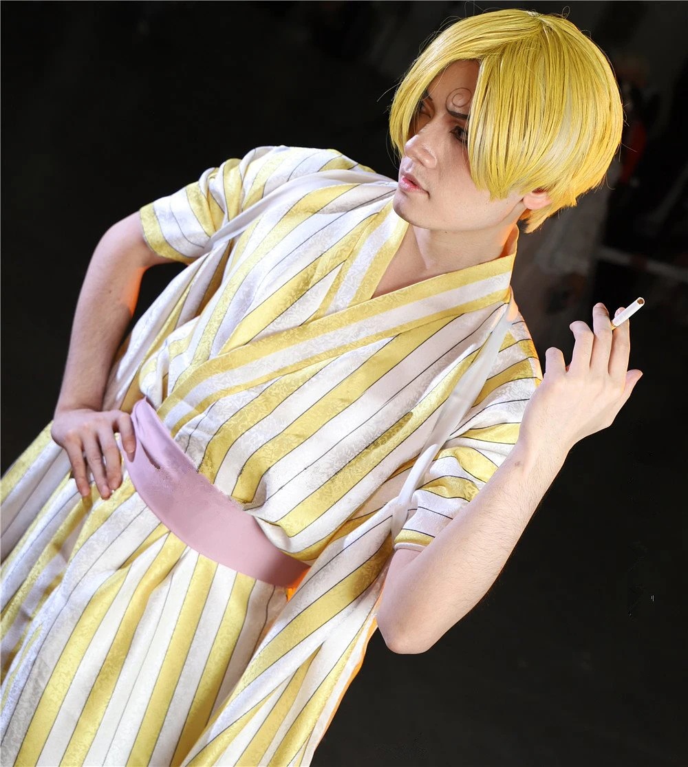 ONE PIECE ワンピース ワノ国 ヴィンスモークサンジ 風 コスプレ衣装 暗紋設計 コスチューム ハロウィン 変装 仮装 ONE PIECE ワンピース ワノ国 ヴィンスモークサンジ 風 コスプレ衣装 暗紋設計 コスチューム ハロウィン 変装 仮装