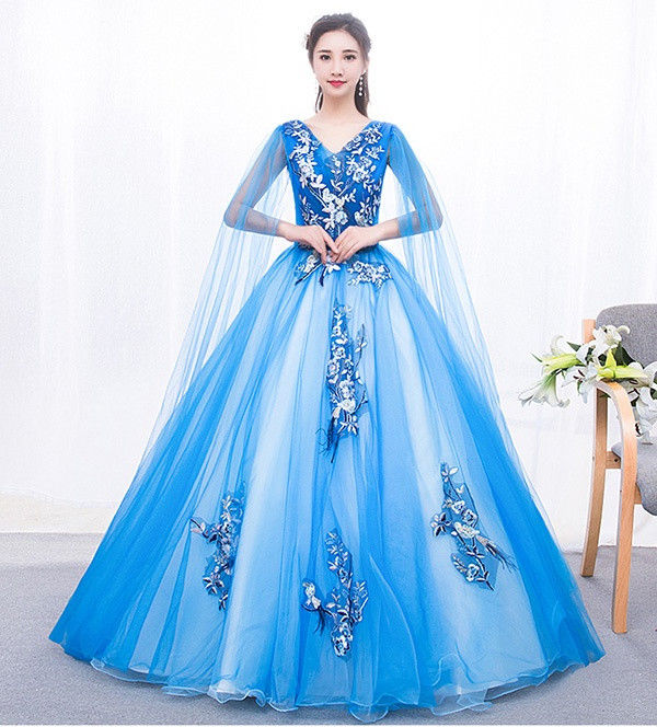 ロングドレス カラードレス 演奏会 ワンピース プリンセス ピアノ 発表会 Vネック 大人 ステージ 衣装 大きいサイズ ブルー 編み上げ ロング丈【S/M/L/2L/3L/4L】da124t2t2t ロングドレス カラードレス 演奏会 ワンピース プリンセス ピアノ 発表会 Vネック 大人 ステージ 衣装 大きいサイズ ブルー 編み上げ ロング丈【S/M/L/2L/3L/4L】da124t2t2t