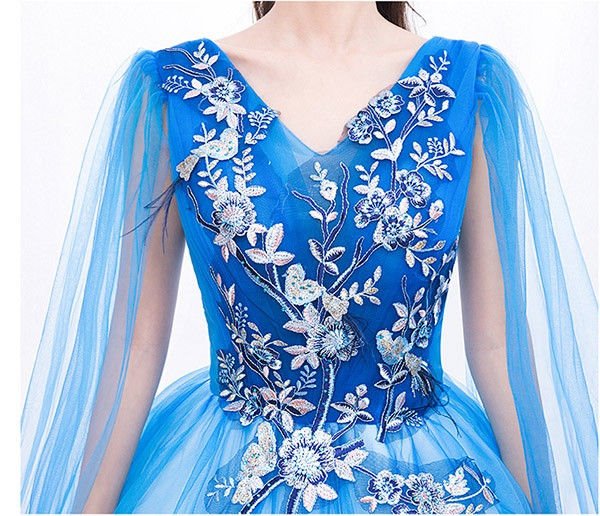 ロングドレス カラードレス 演奏会 ワンピース プリンセス ピアノ 発表会 Vネック 大人 ステージ 衣装 大きいサイズ ブルー 編み上げ ロング丈【S/M/L/2L/3L/4L】da124t2t2t ロングドレス カラードレス 演奏会 ワンピース プリンセス ピアノ 発表会 Vネック 大人 ステージ 衣装 大きいサイズ ブルー 編み上げ ロング丈【S/M/L/2L/3L/4L】da124t2t2t