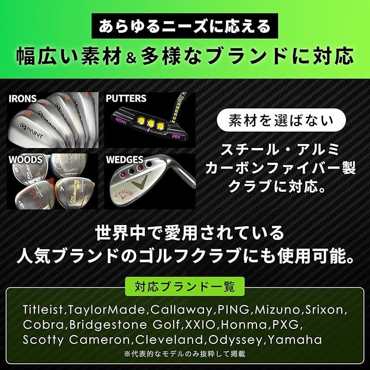 ゴルフクラブ用ペイント 8本セット 黒 白 赤 青 黄 ピンク オレンジ 緑簡単タッチアップ＆カスタマイズ 塗装 修理 クラブが復活 長持ち ギフト(8色, 10ml)