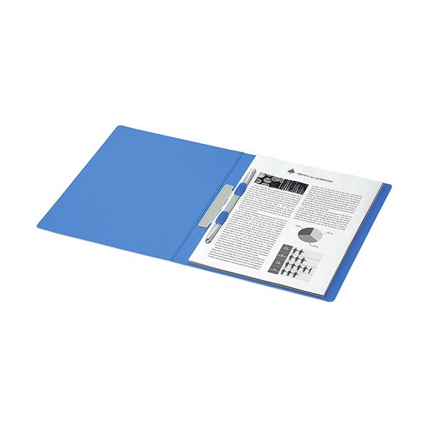 コクヨ レターファイル（タフネス）A4タテ 180枚収容 背幅29mm 青 フ-H520NB 1セット（20冊）