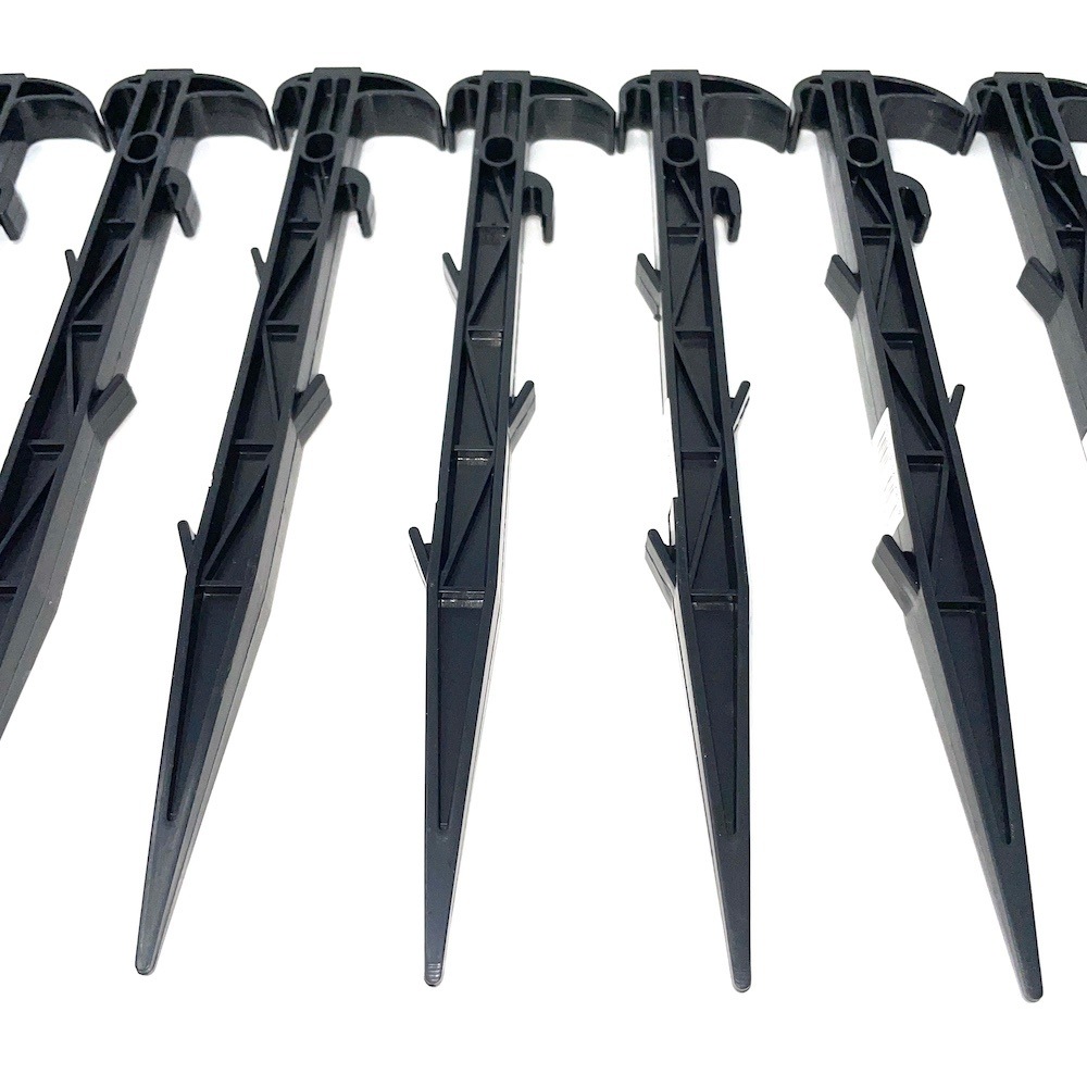 プラ杭 27cm 600本セット プラスチック杭 ネット テント 土留め ロープ固定 シート押さえ プラ杭 27cm 600本セット プラスチック杭 ネット テント 土留め ロープ固定 シート押さえ