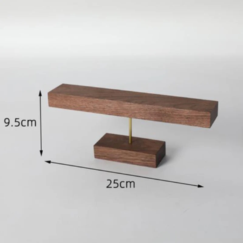 ジュエリー収納,リング,イヤリングを収納するための木製ネックレス棚
