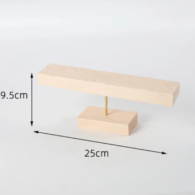 ジュエリー収納,リング,イヤリングを収納するための木製ネックレス棚