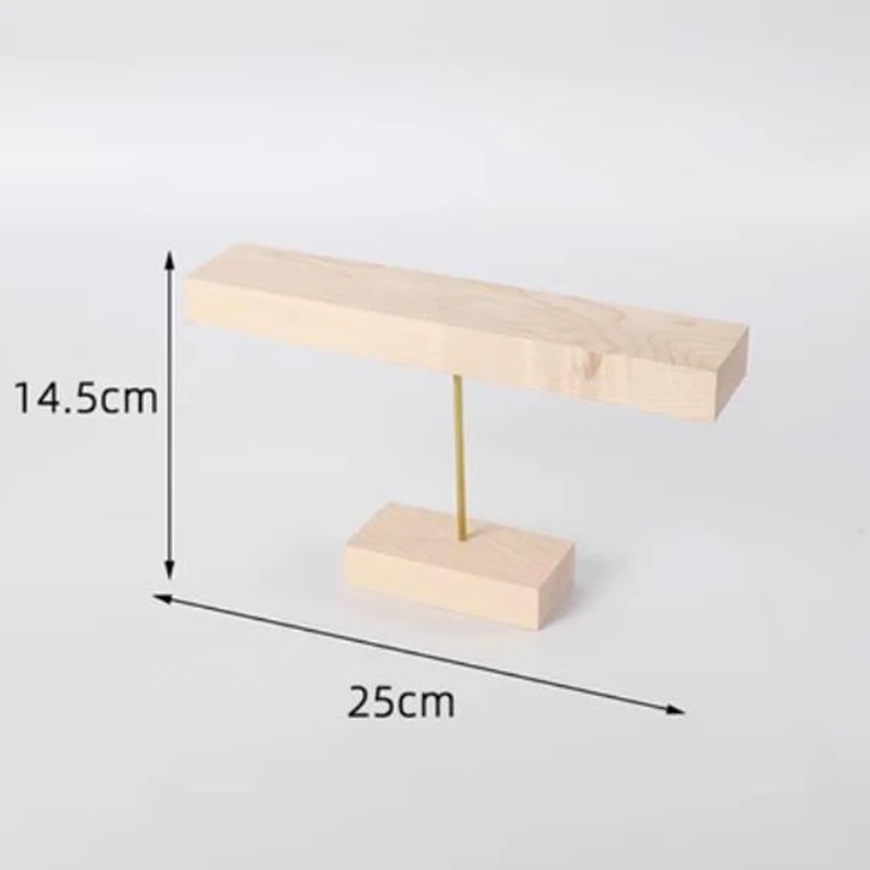ジュエリー収納,リング,イヤリングを収納するための木製ネックレス棚