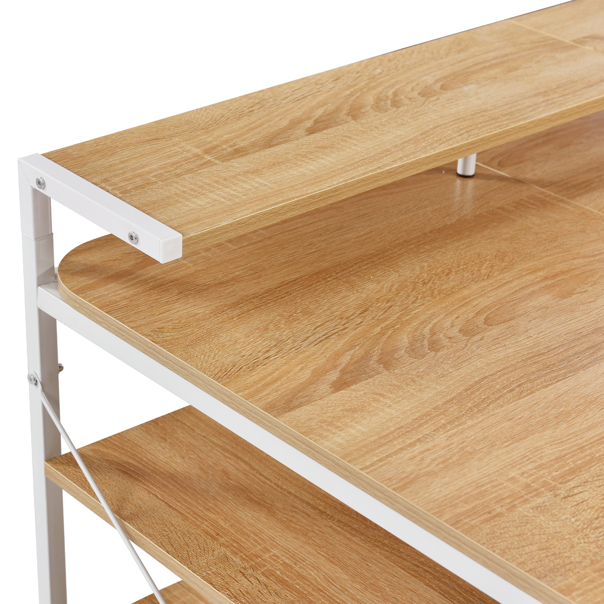 【国内発送送.料無料】A5【人気商品改良タイプ】【ブラック】パソコンデスク L字 120cm 3段ラック付 ハイデスク付き デスク木製 ミシン台 書斎机 勉強机 【国内発送送.料無料】A5【人気商品改良タイプ】【ブラック】パソコンデスク L字 120cm 3段ラック付 ハイデスク付き デスク木製 ミシン台 書斎机 勉強机