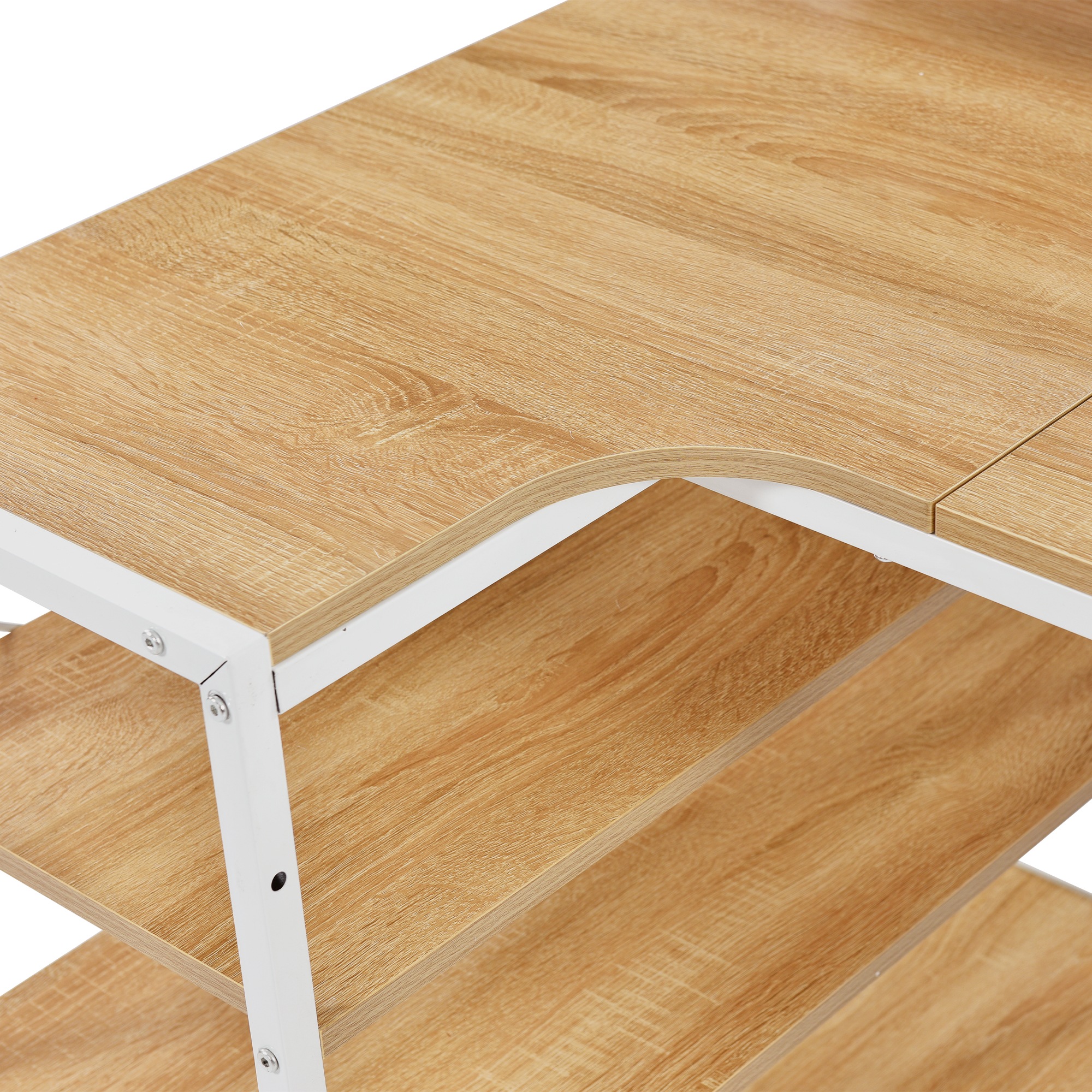 【国内発送送.料無料】A5【人気商品改良タイプ】【ブラック】パソコンデスク L字 120cm 3段ラック付 ハイデスク付き デスク木製 ミシン台 書斎机 勉強机 【国内発送送.料無料】A5【人気商品改良タイプ】【ブラック】パソコンデスク L字 120cm 3段ラック付 ハイデスク付き デスク木製 ミシン台 書斎机 勉強机