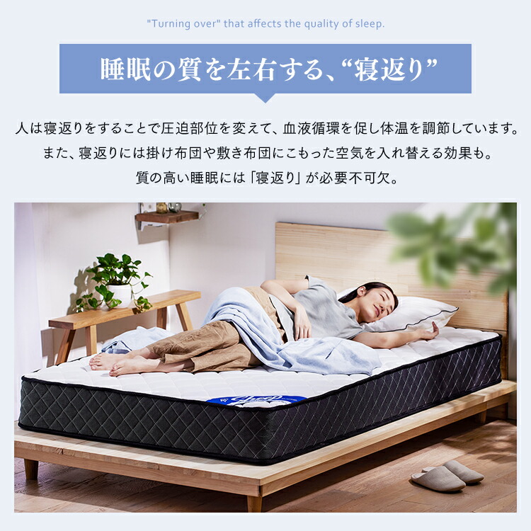 【公式】 マットレス シングル S 腰痛 高反発 ポケットコイル ホテル 抗菌 防臭 防ダニ 体圧分散 PMTS23H-S ベッド 布団 マット メガ割