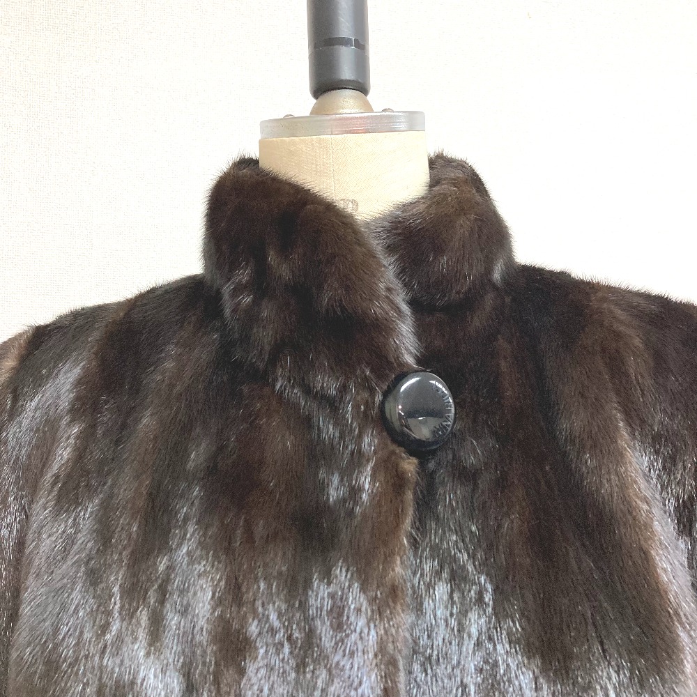 NINA RICCI ニナリッチ ファーコート サガミンク ハーフコート