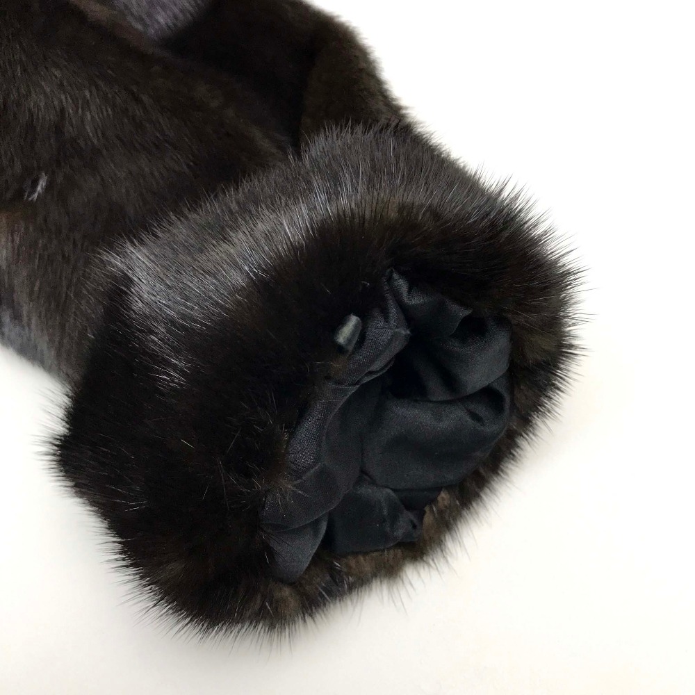 NINA RICCI ニナリッチ ファーコート サガミンク ハーフコート