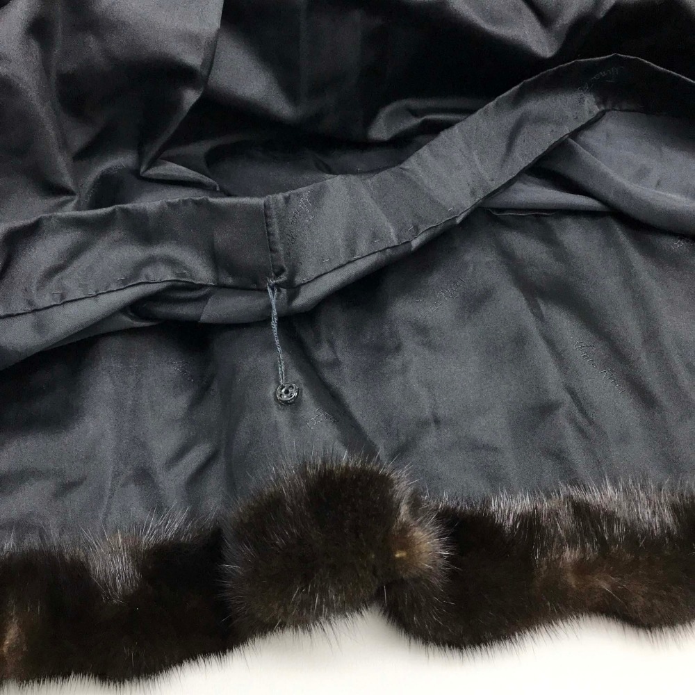 NINA RICCI ニナリッチ ファーコート サガミンク ハーフコート