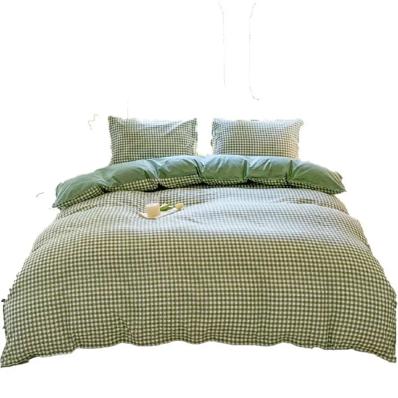 今の流行小さな新鮮なベッドシーツと掛け布団カバーの4点セット独身学生寮用漫画寝具3点セットと 今の流行小さな新鮮なベッドシーツと掛け布団カバーの4点セット独身学生寮用漫画寝具3点セットと