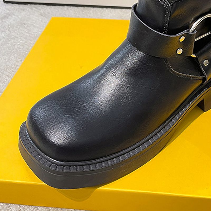 レディース 本革 レザー ジョッキーブーツ ウェスタンブーツ ベルト モンクストラップ 金属 メタリック ロング丈 ミドルヒール スクエアトゥ スクエアヒール レトロ 秋冬 日常 会社 レディース 本革 レザー ジョッキーブーツ ウェスタンブーツ ベルト モンクストラップ 金属 メタリック ロング丈 ミドルヒール スクエアトゥ スクエアヒール レトロ 秋冬 日常 会社