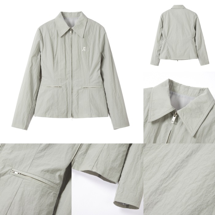 REST & RECREATION】 RR TWO WAY ZIPPER NYLON JACKET : 2COLORS