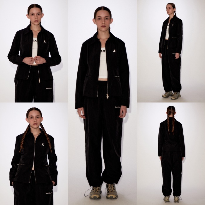 ★関税込★Rest&Recreation★RR TWO WAY ZIPPER NYLON JACKET REST & RECREATION】 RR TWO WAY ZIPPER NYLON JACKET : 2COLORS