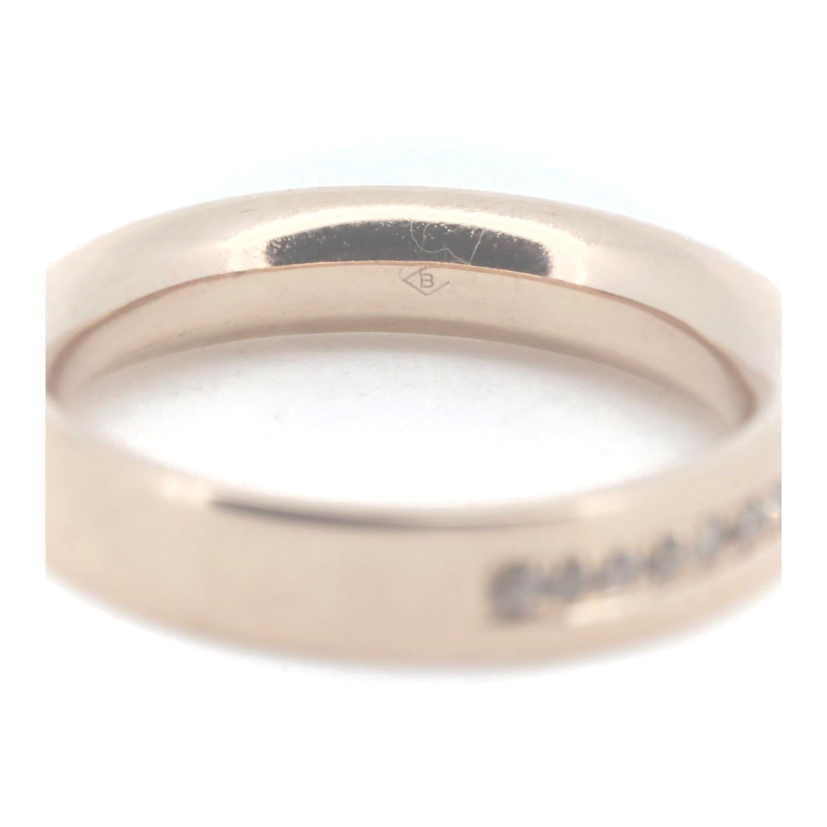 ベルシオラ ダイヤモンド リング 指輪 11号 0.15CT K18PG(18金 ピンクゴールド) 質屋出品