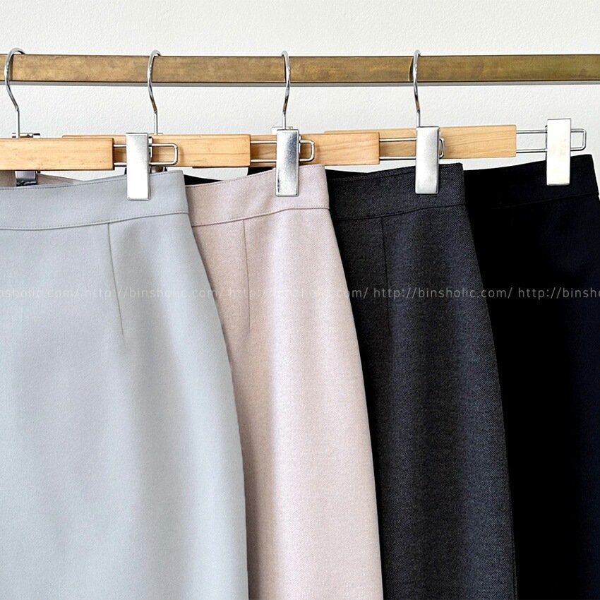 [メガ割りSALE]裏起毛Hラインロングスカート