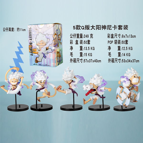 Qoo10] ワンピース Q バージョン ニカ ルフィ