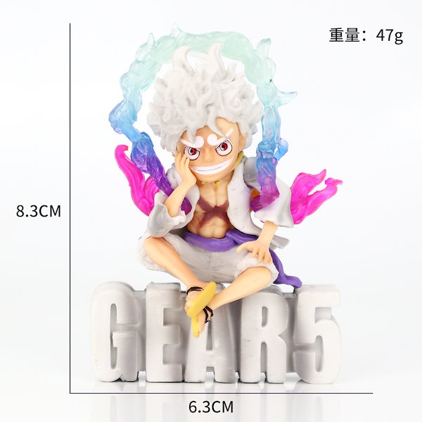 Qoo10] ワンピース Q バージョン ニカ ルフィ