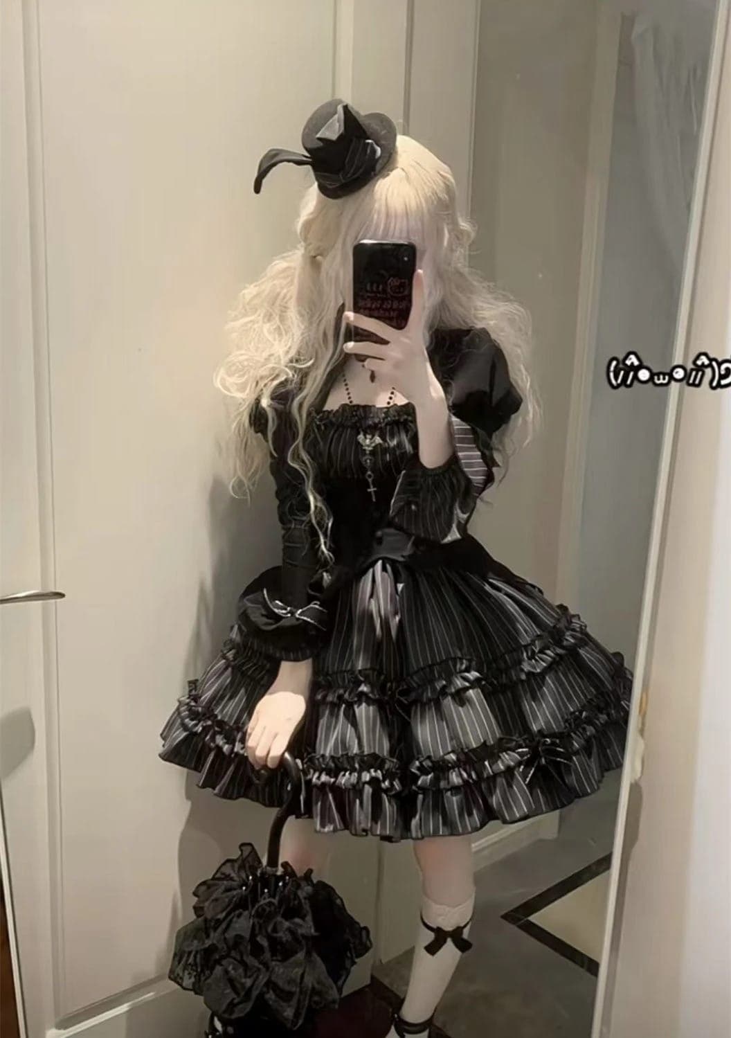 スウィートロリータフェイク2ピーストップストライプスカートセット コスプレ ciudadano.munigobcosta.com