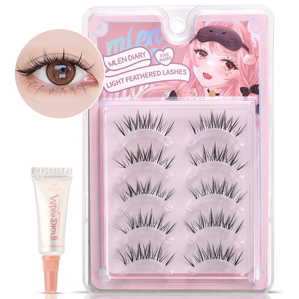 Qoo10] Acclink つけま つけまつげ まつ毛 部分用 部分