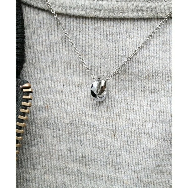 ネックレス メンズ LH 1 【WEB限定】 スタッドダブルリングネックレス サージカルステンレス LH-03NE0075 ステンレス アレルギーフリー 【ネコポス】 ネックレス メンズ LH 1 【WEB限定】 スタッドダブルリングネックレス サージカルステンレス LH-03NE0075 ステンレス アレルギーフリー 【ネコポス】