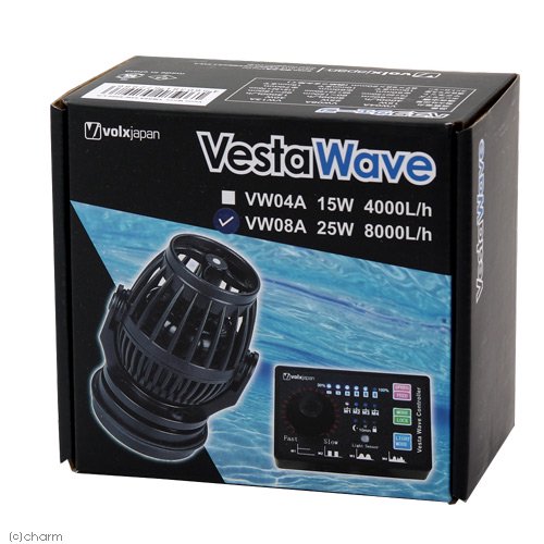 ボルクスジャパン VestaWave VW08A 25W 8000L/h ウェーブポンプ 水流ポンプ CRC10―35―65―20―20 ボルクスジャパン VestaWave VW08A 25W 8000L/h ウェーブポンプ 水流ポンプ CRC10―35―65―20―20