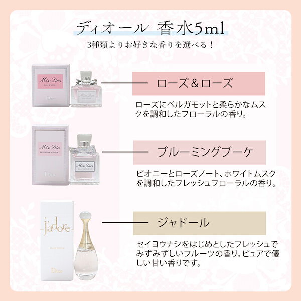 Dior ノベルティ　(タオル　香水5ml  基礎化粧品セット) Dior ノベルティ (タオル 香水5ml 基礎化粧品セット) Dior
