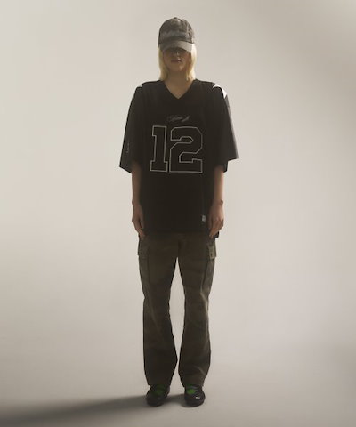 韓国ブランド 2000ARCHIVES Football T-Shirt (黒) 韓国ブランド 2000ARCHIVES Football T-Shirt (黒)