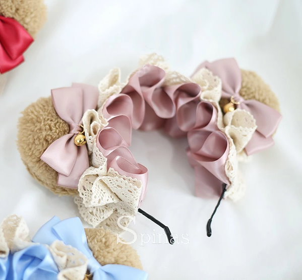 Qoo10] つけた瞬間に萌え！くま耳 ロリータ カチ