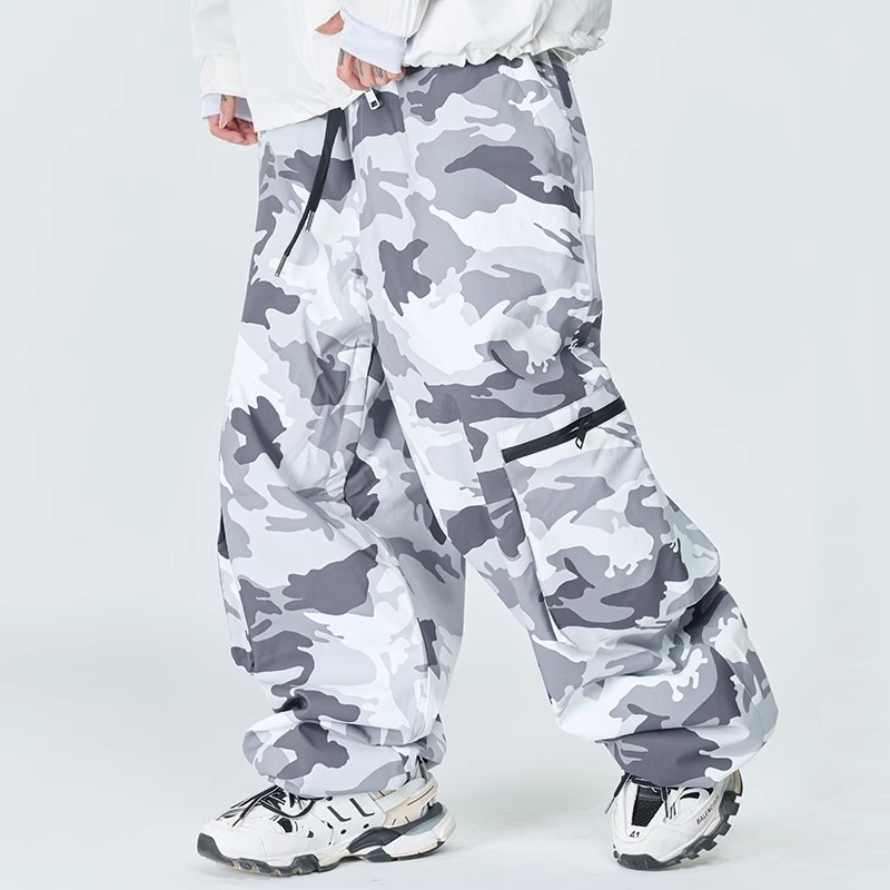 迷彩 スノーボード用パンツ VOLCOM GORE-TEX 迷彩スノーボードパンツ