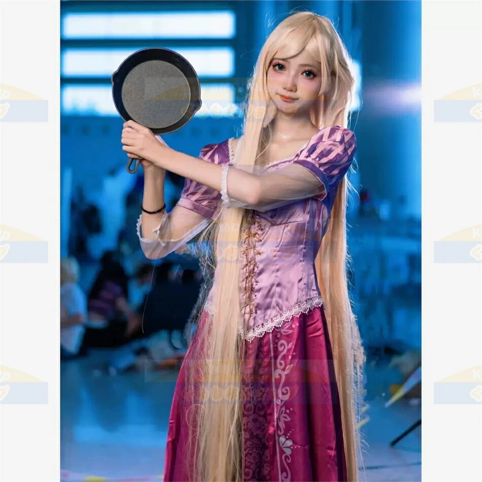 7月の新製品利用可能なポイント 長髪のプリンセス プリンセス アニメ版コスプレ衣装（ウィッグ 別売り）cosplay 二次会 演出ハロウィン かくさん お盆 プレゼント 祭り 祝日贈り物 コスチューム