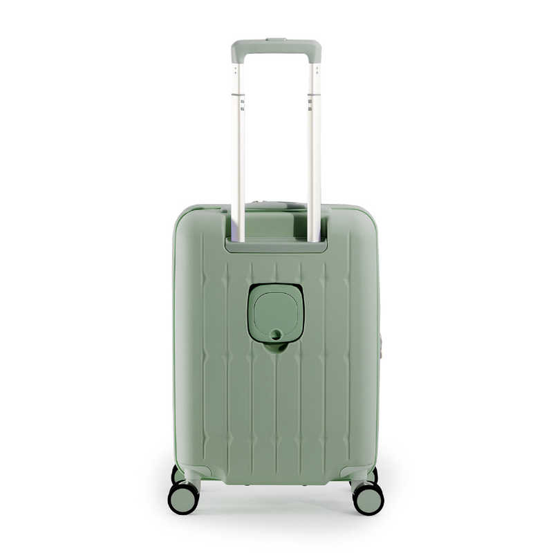 A.L.I スーツケース ジッパータイプ 宿泊目安:1~3日間 37L ドリンクホルダー付き ダブルキャスター アッシュミントグリーン ALI-6030SD-18W A.L.I スーツケース ジッパータイプ 宿泊目安:1~3日間 37L ドリンクホルダー付き ダブルキャスター アッシュミントグリーン ALI-6030SD-18W
